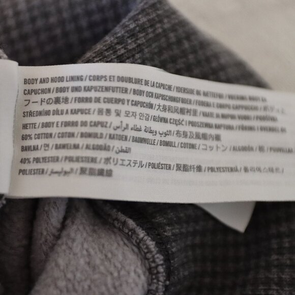 Abercrombie and Fitch Soft A&E Fleece Grey Hoodie Mens Size Medium - Picture 11 of 13